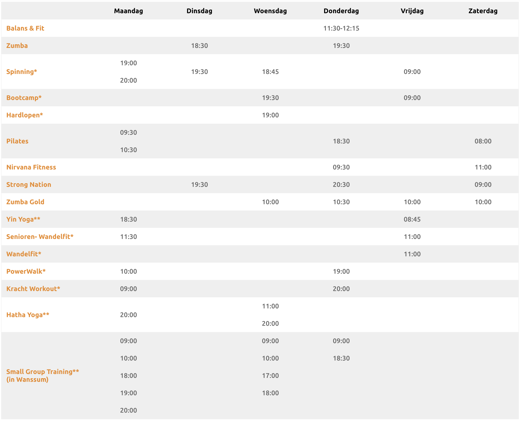 Trainingen-tijdsschema-JustBeFit-maart-2025 Trainingen tijdsschema JustBeFit maart 2025
